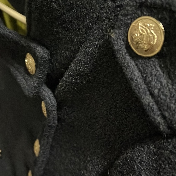 NWT Pink Martini wool blend military jacket - Picture 7 of 10